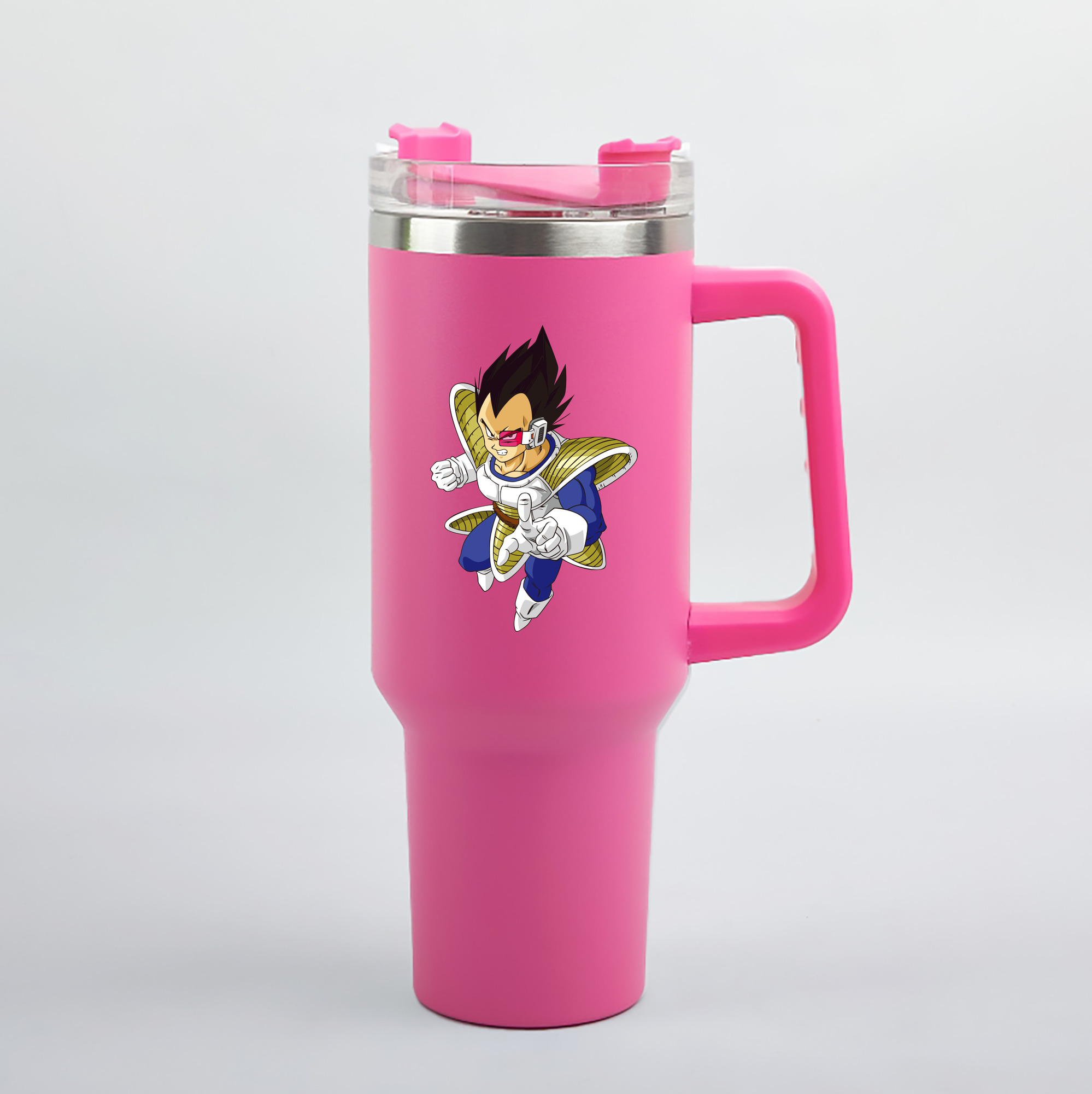 （画像用） ドラゴンボール ベジータ四世（Bejīta Yonsei）DRAGON BALL Vegeta IV 1200mL車用タンブラー（カラープリント）